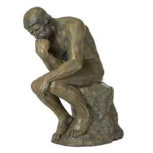 Auguste Rodin's "The Thinker"