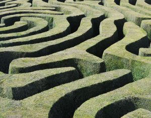 Obstacles. Amazing Maze.